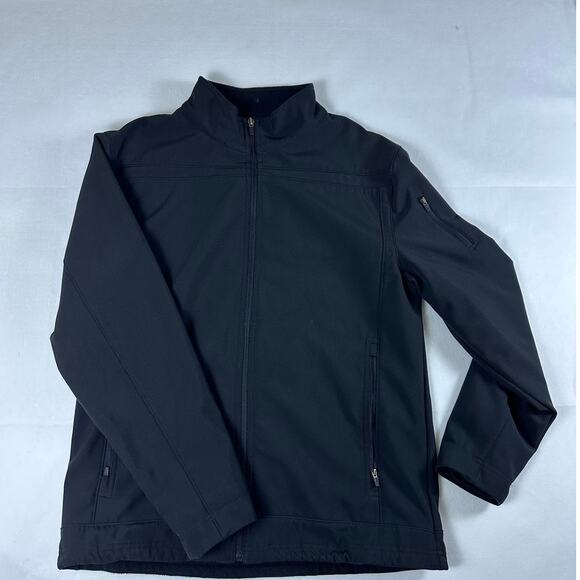 Colorado Clothing Black Tactical Jacket Large Sleeve Pocket - Picture 1 of 6